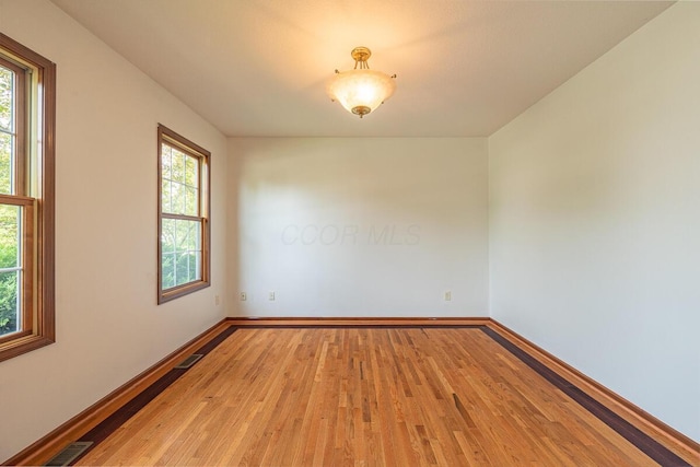 8510 Morgan St, Pickerington, OH 43147 - unfurnished room featuring light wood-style flooring and baseboards