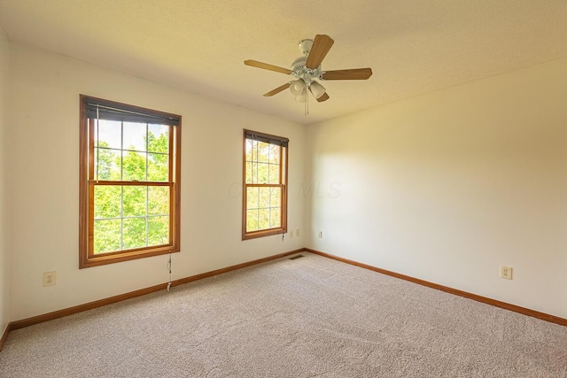 8510 Morgan St, Pickerington, OH 43147 - empty room featuring carpet and a ceiling fan