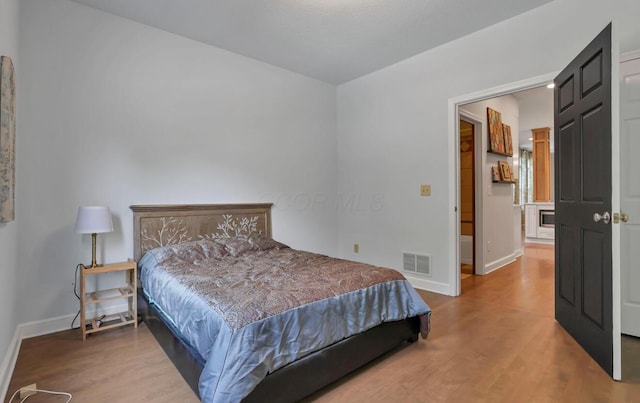 213 Oak Tree Ct, Westerville, OH 43081 - bedroom with wood finished floors and baseboards