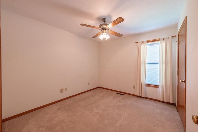 5608 Lynx Dr, Westerville, OH 43081 - unfurnished bedroom with light carpet and ceiling fan