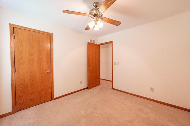 5608 Lynx Dr, Westerville, OH 43081 - unfurnished room featuring light colored carpet and ceiling fan