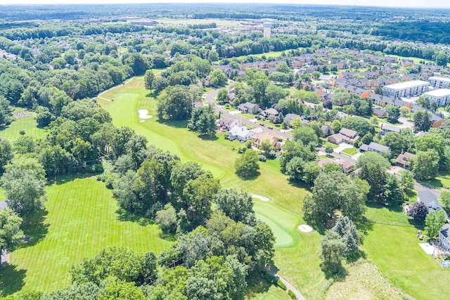 5608 Lynx Dr, Westerville, OH 43081 - aerial perspective of suburban area with a golf course