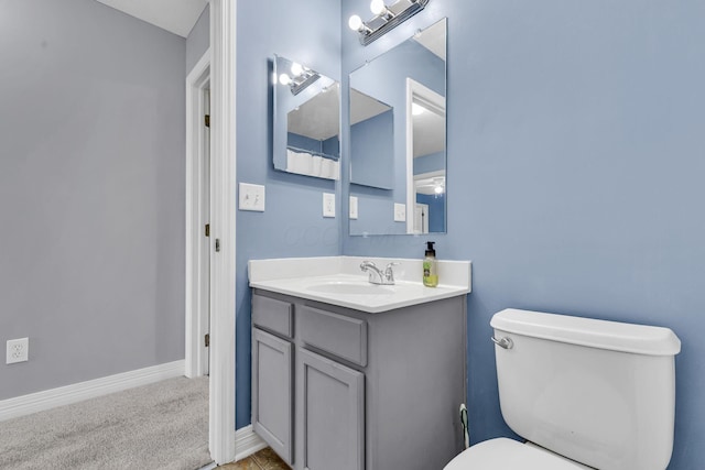 1626 Geranium Dr, Lewis Center, OH 43035 - bathroom with vanity and toilet