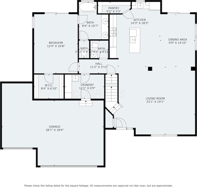 1626 Geranium Dr, Lewis Center, OH 43035 - view of floor plan / room layout