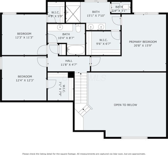 1626 Geranium Dr, Lewis Center, OH 43035 - view of floor plan / room layout