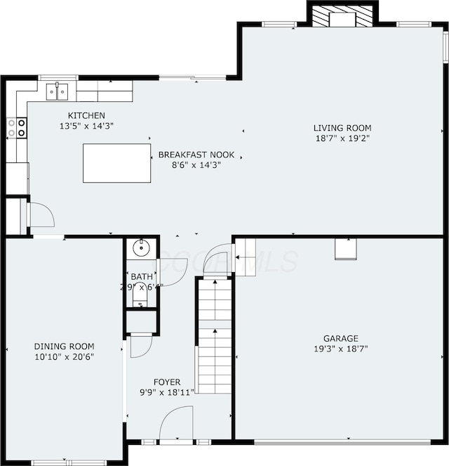 1626 Geranium Dr, Lewis Center, OH 43035 - view of room layout
