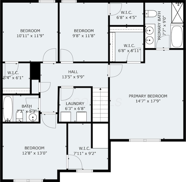 1626 Geranium Dr, Lewis Center, OH 43035 - view of property floor plan