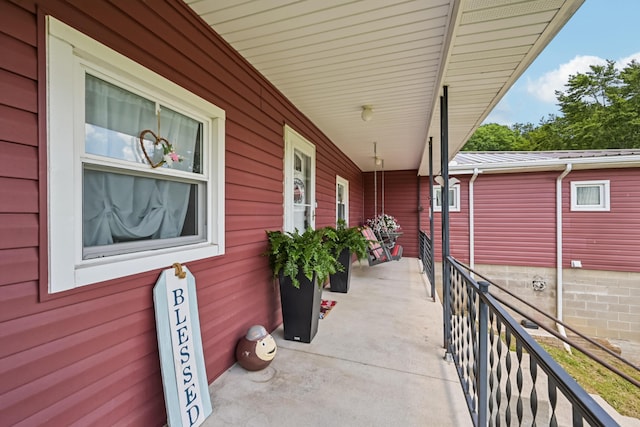 15586 Stump Run, Laurelville, OH 43135 - view of porch