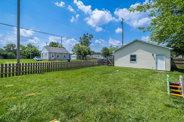 647 Harrison St, Washington Court House, OH 43160 - view of fenced backyard