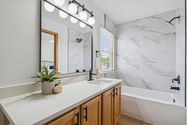 6872 Spring Bloom Dr, Canal Winchester, OH 43110 - full bath featuring vanity and shower / bathtub combination