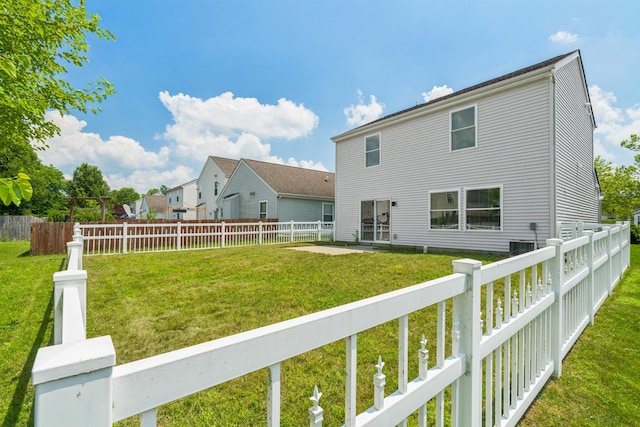 6872 Spring Bloom Dr, Canal Winchester, OH 43110 - back of house featuring a fenced backyard and a patio