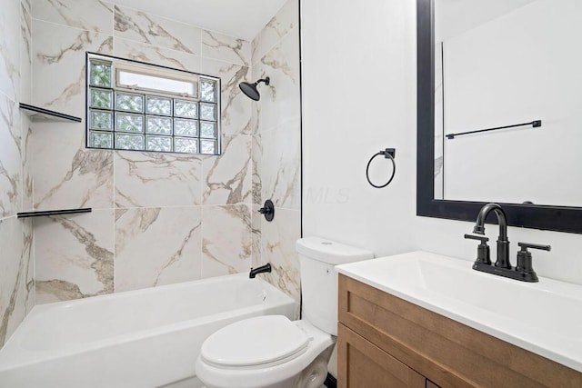 536 Pierce Ave, Columbus, OH 43213 - bathroom with vanity and  shower combination