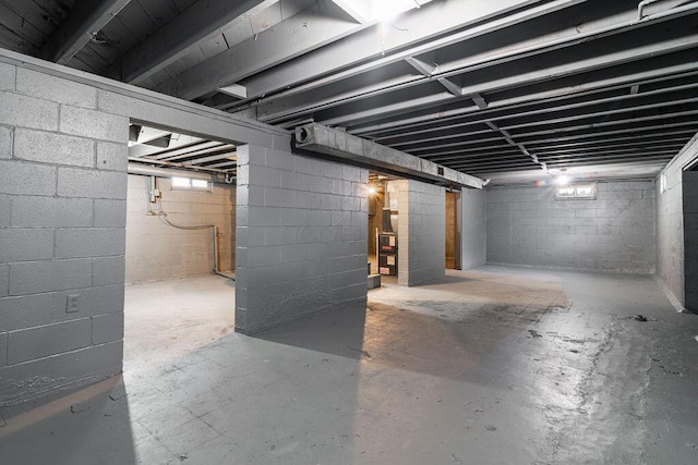 536 Pierce Ave, Columbus, OH 43213 - view of unfinished below grade area