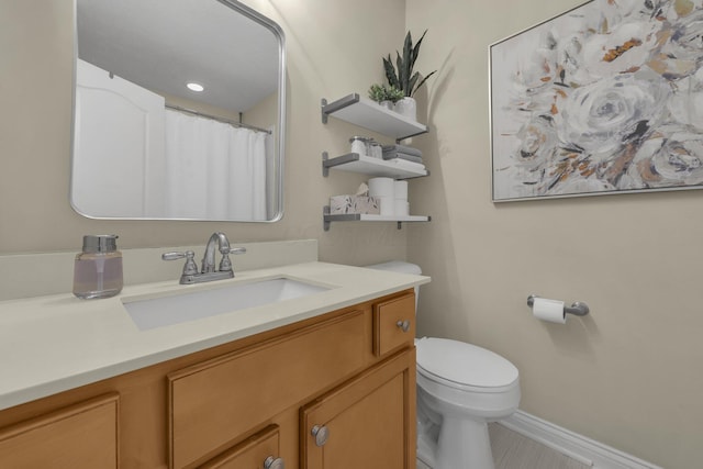 6277 Hudson Reserve Way, Westerville, OH 43081 - bathroom with vanity and toilet