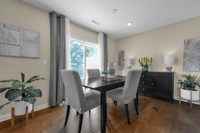 6277 Hudson Reserve Way, Westerville, OH 43081 - dining space with dark wood-style flooring and recessed lighting