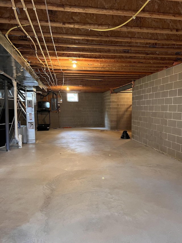 8730 Swisher Creek Xing, New Albany, OH 43054 - below grade area featuring electric panel
