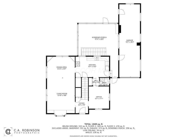 1855 Suffolk Rd, Columbus, OH 43221 - view of room layout