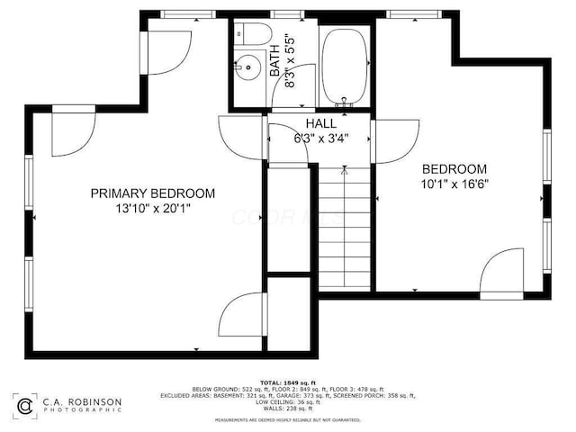 1855 Suffolk Rd, Columbus, OH 43221 - view of home floor plan