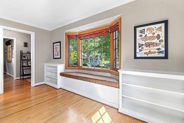 1855 Suffolk Rd, Columbus, OH 43221 - unfurnished room featuring light wood finished floors and crown molding
