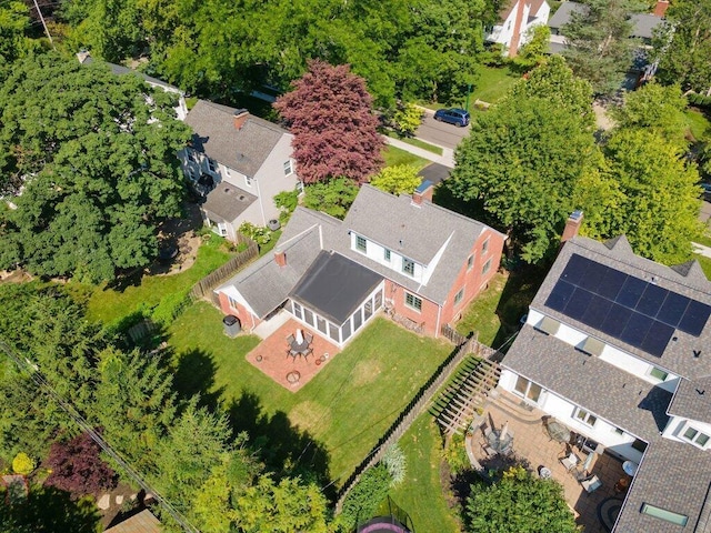 1855 Suffolk Rd, Columbus, OH 43221 - aerial perspective of suburban area