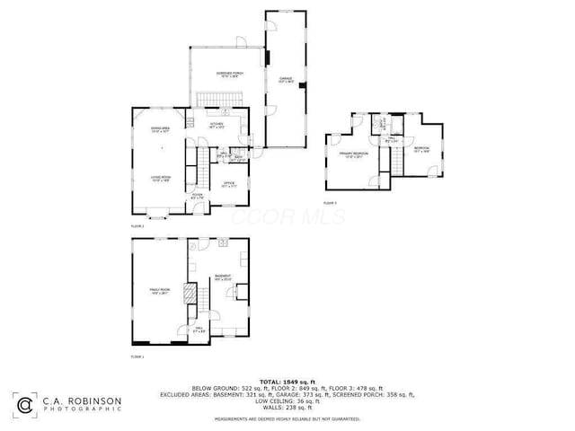 1855 Suffolk Rd, Columbus, OH 43221 - view of home floor plan