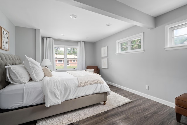 50 S Kellner Rd, Columbus, OH 43209 - bedroom featuring dark wood-type flooring and recessed lighting