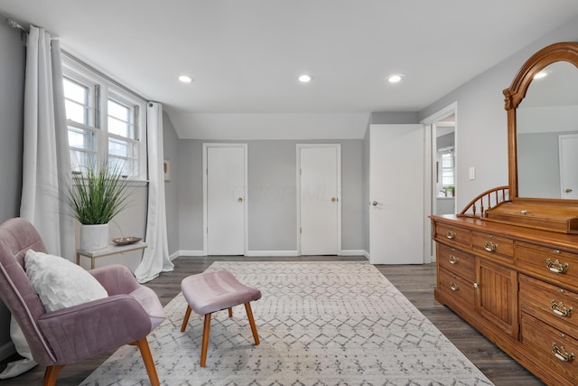 50 S Kellner Rd, Columbus, OH 43209 - sitting room featuring plenty of natural light, dark wood-style flooring, and recessed lighting