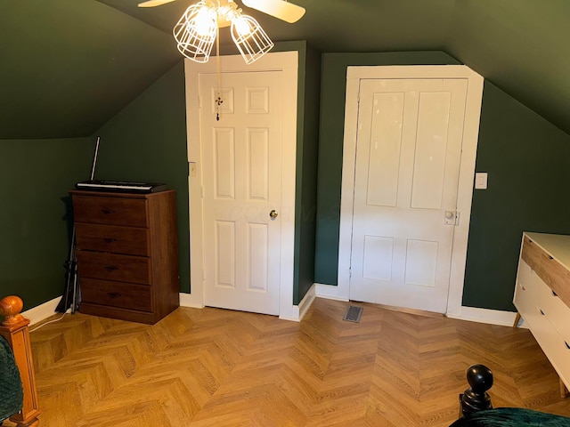 4640 Chillicothe Lancaster Rd SW, Lancaster, OH 43130 - bonus room featuring lofted ceiling and a ceiling fan
