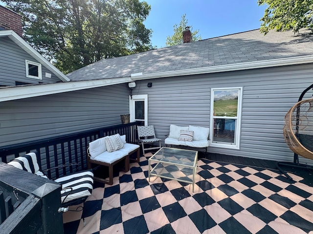 4640 Chillicothe Lancaster Rd SW, Lancaster, OH 43130 - view of patio / terrace with an outdoor living space