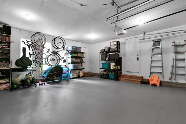 160 Wildwood Dr, Granville, OH 43023 - garage featuring a garage door opener
