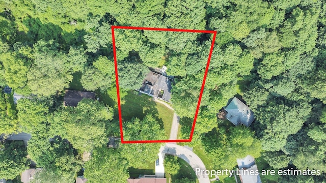 160 Wildwood Dr, Granville, OH 43023 - view of property location featuring property parcel outlined