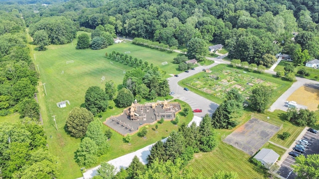 160 Wildwood Dr, Granville, OH 43023 - aerial view of a heavily wooded area