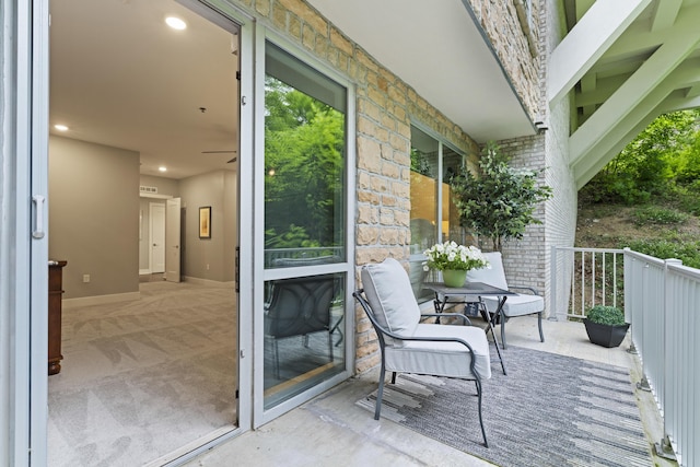 105 N Riverview St Unit 218, Dublin, OH 43017 - view of balcony