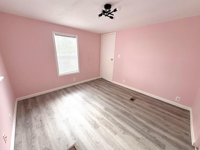18 Skyline Dr, South Bloomfield, OH 43103 - empty room with wood finished floors and baseboards
