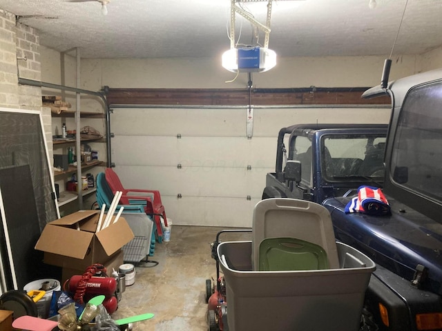 4173 Navajo Trl, Jamestown, OH 45335 - garage featuring a garage door opener