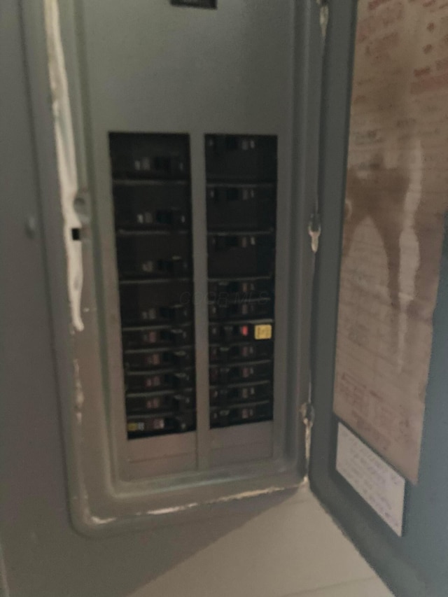 4173 Navajo Trl, Jamestown, OH 45335 - utility room featuring electric panel