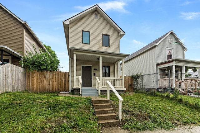 508 E Welch Ave, Columbus, OH 43207 - view of front of home with covered porch