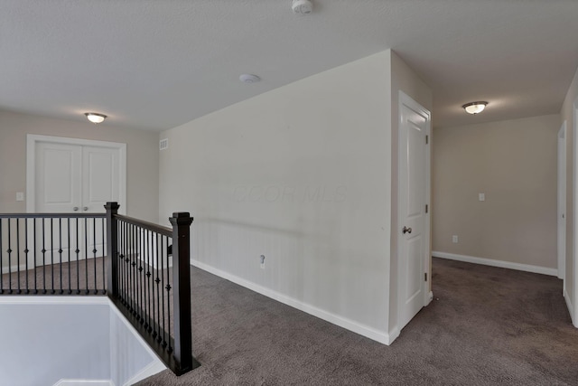 7263 Yarrow Run Rd, Plain City, OH 43064 - hallway featuring an upstairs landing and carpet