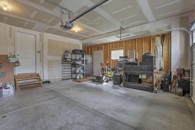 7263 Yarrow Run Rd, Plain City, OH 43064 - garage with a garage door opener