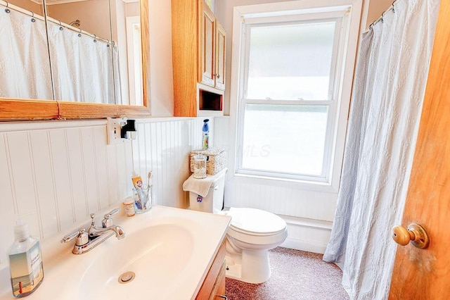 9020 Kinney Rd, Mount Vernon, OH 43050 - bathroom with vanity and a decorative wall