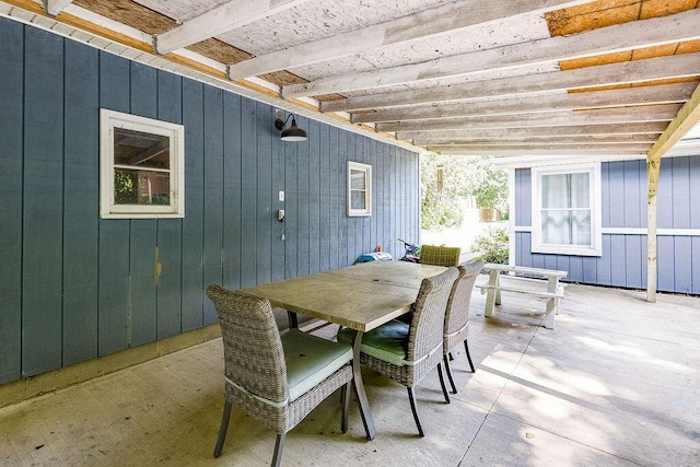 9020 Kinney Rd, Mount Vernon, OH 43050 - view of patio / terrace with outdoor dining area