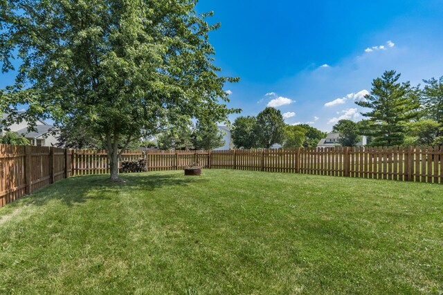 277 Plum Run Ct, Commercial Point, OH 43116 - view of fenced backyard