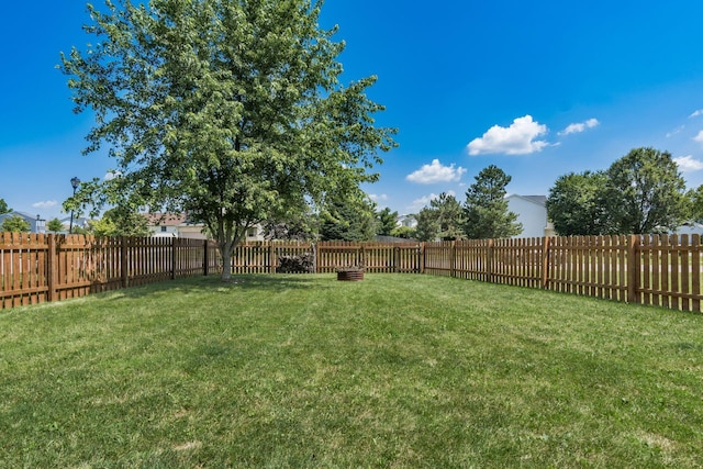277 Plum Run Ct, Commercial Point, OH 43116 - view of fenced backyard