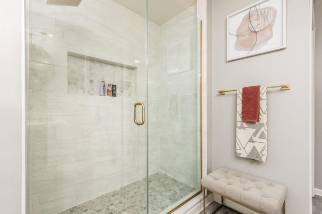 7036 Cannon Dr, Canal Winchester, OH 43110 - bathroom featuring a stall shower
