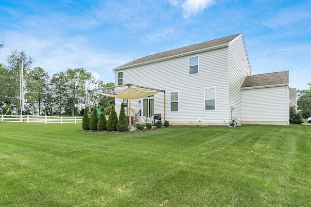 7036 Cannon Dr, Canal Winchester, OH 43110 - rear view of property