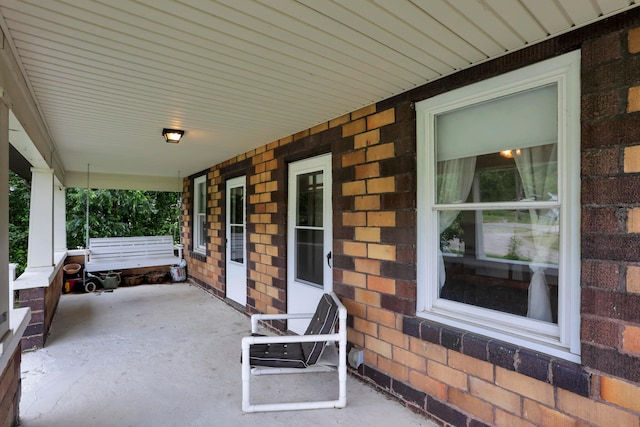 16703 Watkins Rd, Haydenville, OH 43127 - view of covered porch