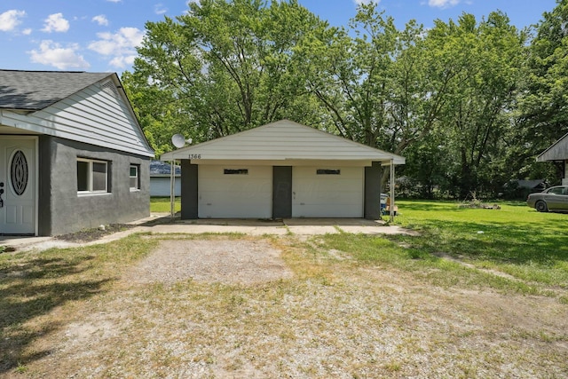 1366 Brown Rd, Columbus, OH 43223 - view of detached garage