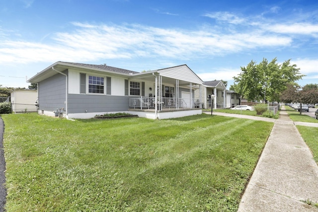 3905 Frazier Rd E, Columbus, OH 43207 - view of front of home with a porch