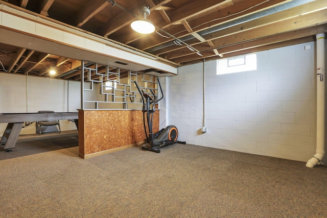 3905 Frazier Rd E, Columbus, OH 43207 - view of below grade area