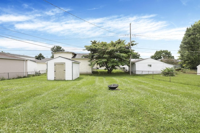 3905 Frazier Rd E, Columbus, OH 43207 - fenced backyard featuring a shed